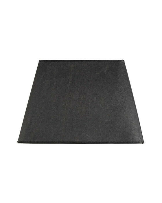 Square-lampunvarjostin black leather