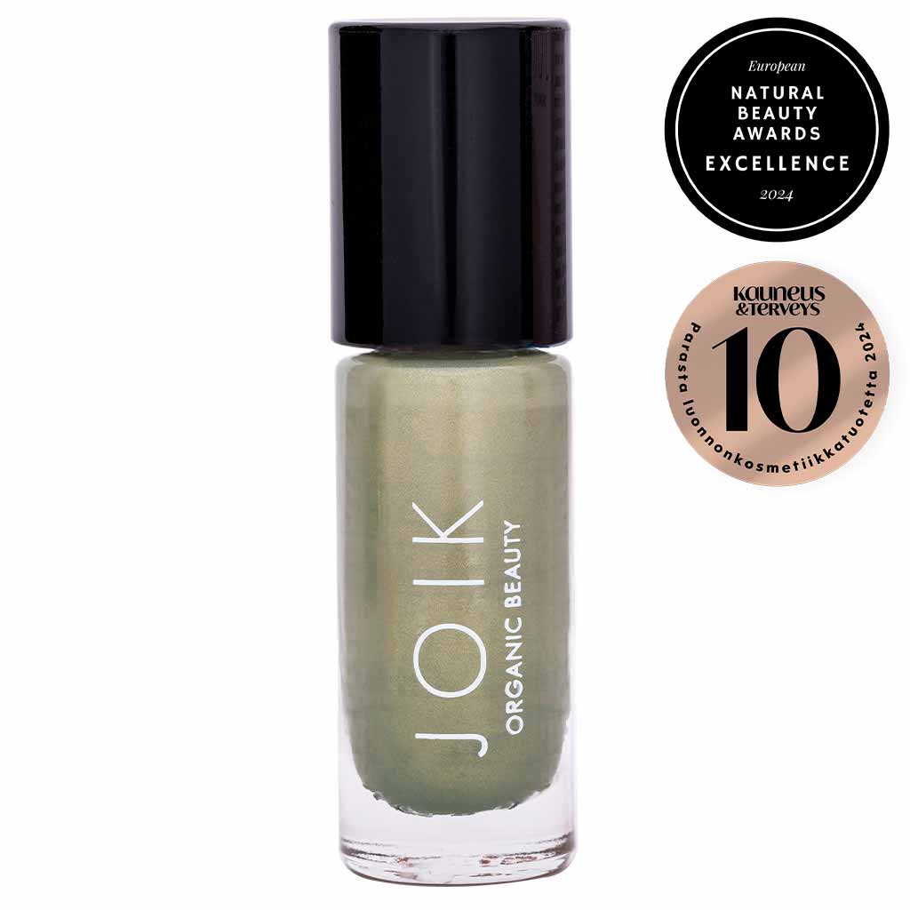 JOIK Organic Nestemäinen Luomiväri - 03 Golden Green