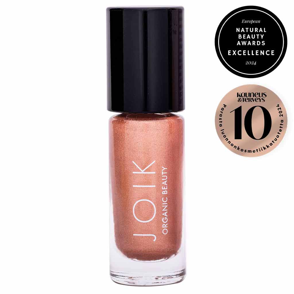 JOIK Organic Nestemäinen Luomiväri - 07 Copper Glam